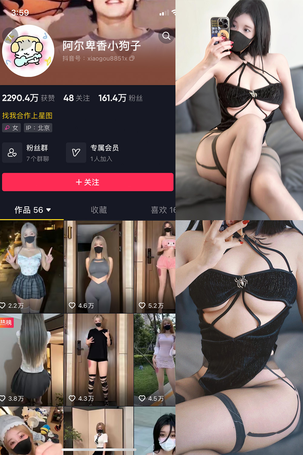 【在线看】抖音 阿尔卑香小狗子 微密圈  NO.046期 【14P1V】免费-写真-微密圈-铁粉空间-铁粉花园SCity写真网