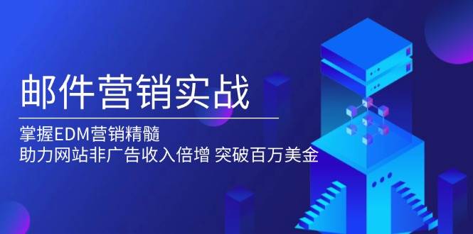 邮件营销实战，掌握EDM营销精髓，助力网站非广告收入倍增，突破百万美金-轻金阁
