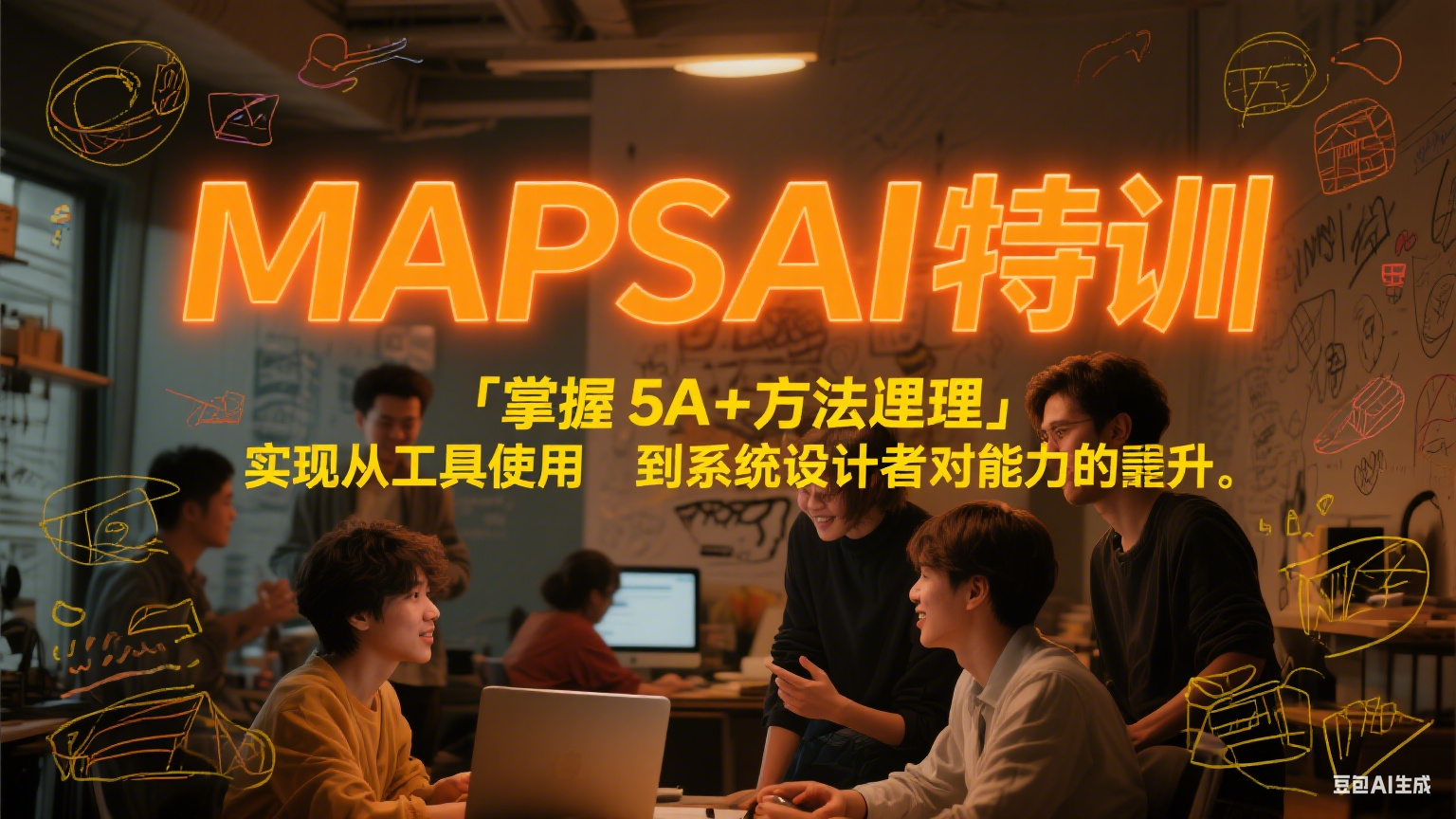 MAPSAI 特训，掌握 5A + 方法论，实现从工具使用者到系统设计者的能力跃升-轻金阁