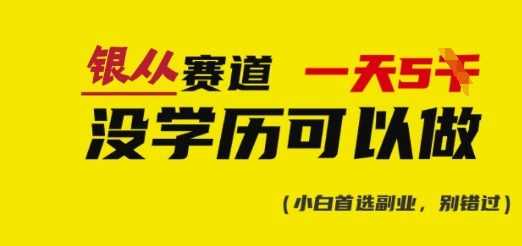靠银从证书，日入多张，会截图就能做，直接抄答案(附：银从合集)-轻金阁