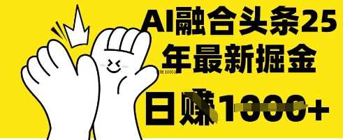 掌握这招：DeepSeek 融合今日头条，一键复制粘贴，日入 1k【揭秘】-轻金阁