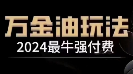 2024最牛强付费，万金油强付费玩法，干货满满，全程实操起飞（更新25年04月）-轻金阁