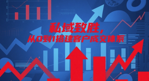 私域致胜，从0到1搭建客户成交体系-轻金阁