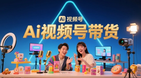 风口已至！AI视频号带货轻松月入过1W，99%的普通人却卡在内容制作门槛-轻金阁