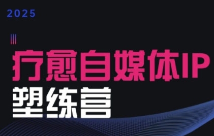 2025治愈自媒体IP训练营，专为疗愈领域从业者打造-轻金阁