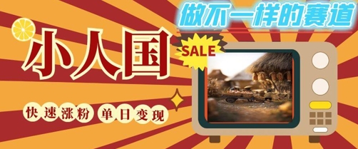DeepSeek+绘图+视频制作小人国微观视频，小白轻轻松松上手，条条爆款，条条变现，单日就能收益-轻金阁