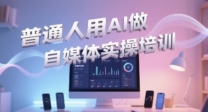 普通一个人用AI做自媒体，助你轻松开启AI自媒体创作之路-轻金阁