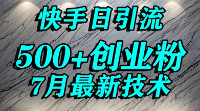 创业粉怎么打？快手精准引流创业粉，宝妈群体日进500+精准流量-轻金阁