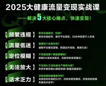 大健康流量全域新增长8.0，三月底线下课视频，大健康万亿蓝海，从类目突围到模式迭代-轻金阁