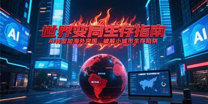 （15220期）付费文章《世界变局生存指南，AI转型加海外突围，破解小城市生存陷阱》-轻金阁