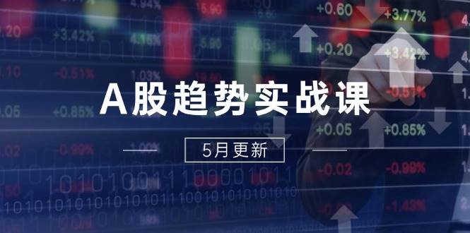 （14808期）A股趋势实战课：主力动向+政策红利，2025全年策略5月更新-轻金阁