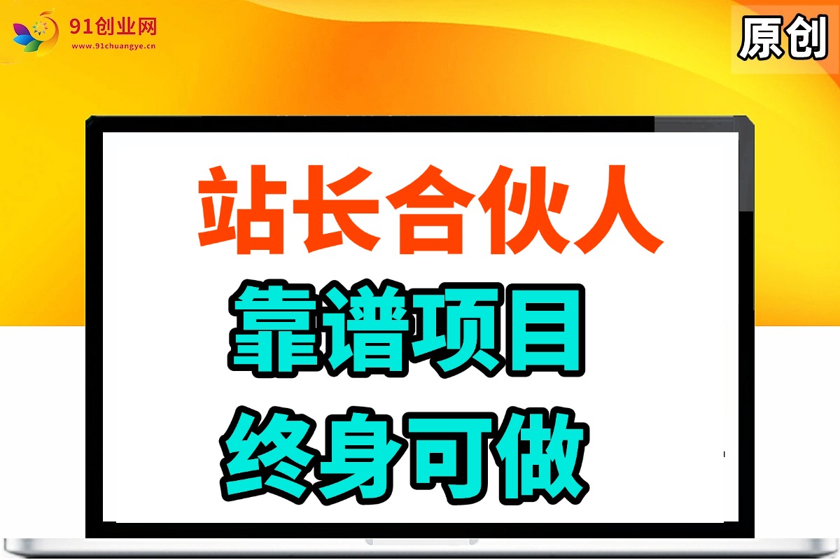 （14633期）站长合伙人，入门级运营教程，靠谱项目，终身可做，超低成本创业，终身利润。-轻金阁