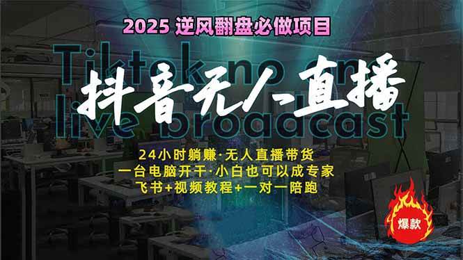 （14539期）抖音无人直播新风口：轻松实现睡后收入，一人管理多设备，24小时不间断…-轻金阁