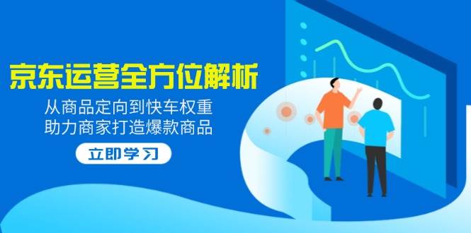 （14477期）2025京东运营全方位解析：从商品定向到快车权重，助力商家打造爆款商品-轻金阁
