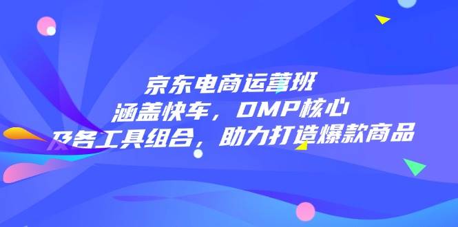 （14131期）京东电商运营班：涵盖快车，DMP核心及各工具组合，助力打造爆款商品-轻金阁
