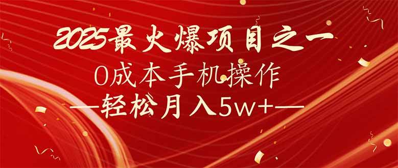 （14126期）7天赚了2.6万，2025利润超级高！0成本手机操作轻松月入5w+-轻金阁