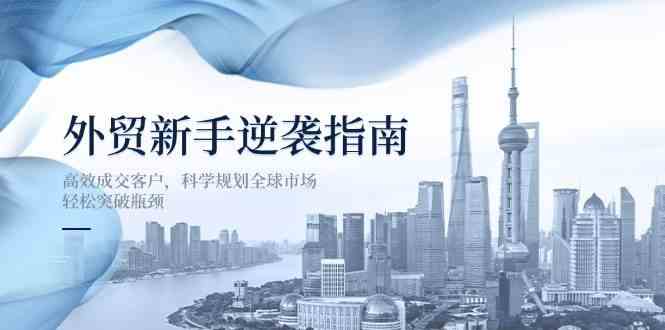 外贸新手逆袭指南：高效成交客户，科学规划全球市场，轻松突破瓶颈-轻金阁