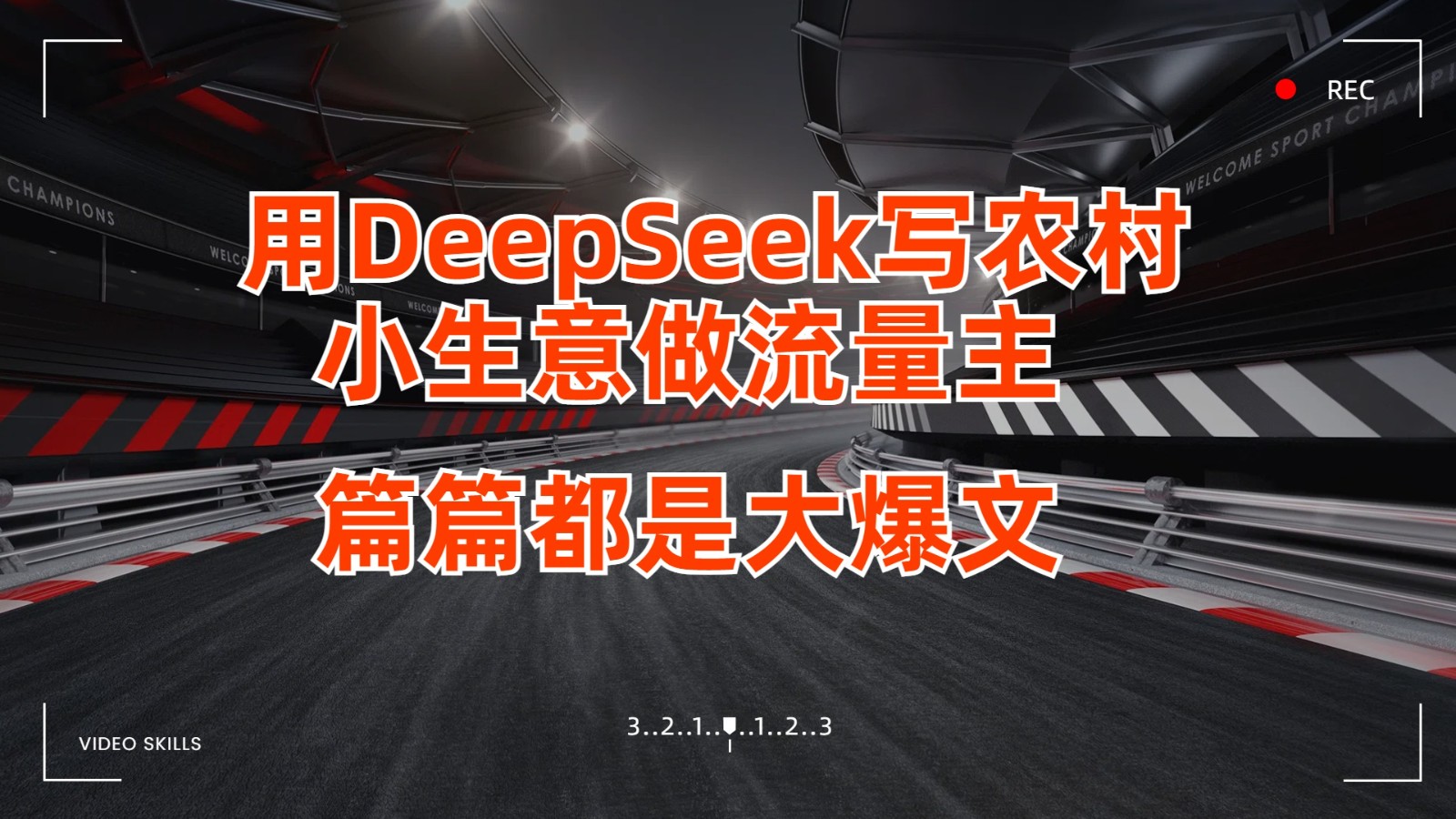 用DeepSeek写农村小生意做流量主，篇篇都是大爆文-轻金阁
