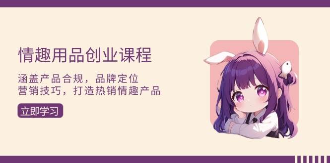 （13682期）情趣用品创业课程：涵盖产品合规，品牌定位，营销技巧，打造热销情趣产品-轻金阁