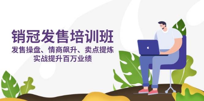 销冠发售培训班：发售 操盘+情商 飙升+卖点 提炼，实战提升百万业绩-轻金阁