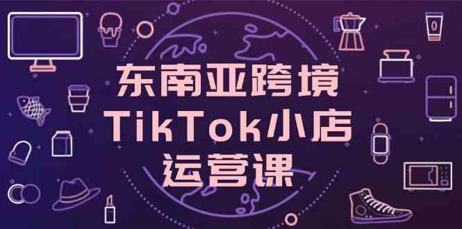 东南亚跨境TikTok小店运营课，掌握店铺设置与流量转化核心技巧-轻金阁