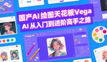 国产AI绘图天花板 Vega AI从入门到进阶高手之路-轻金阁