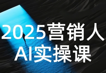 2025营销人Al实操课，AI营销抢跑实战，从Prompt到方案，效率碾压同行-轻金阁
