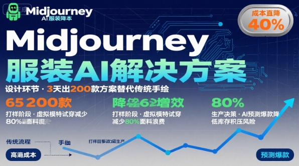 AI在服装领域的运用，使用midjourney做服装辅助企业降低成本-轻金阁