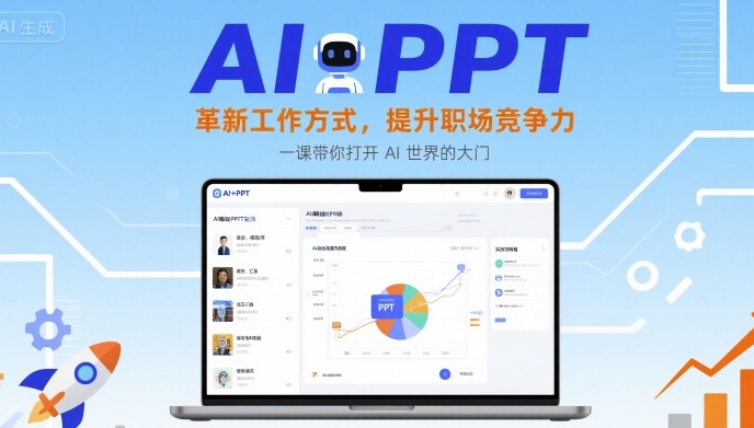 AI+PPT：革新工作方式，提升职场竞争力，一课带你打开 AI 世界的大门-轻金阁